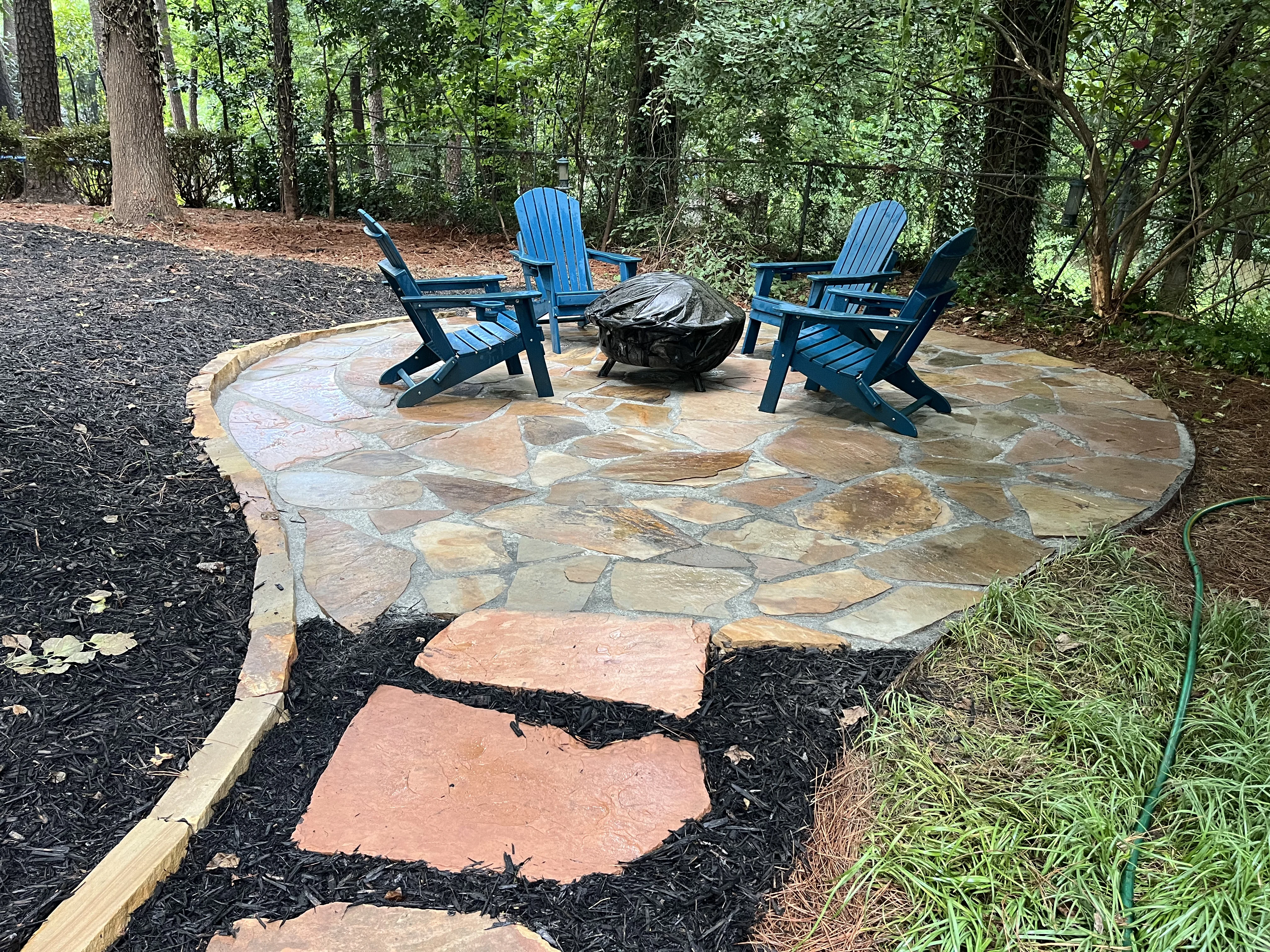 Professional patio installation